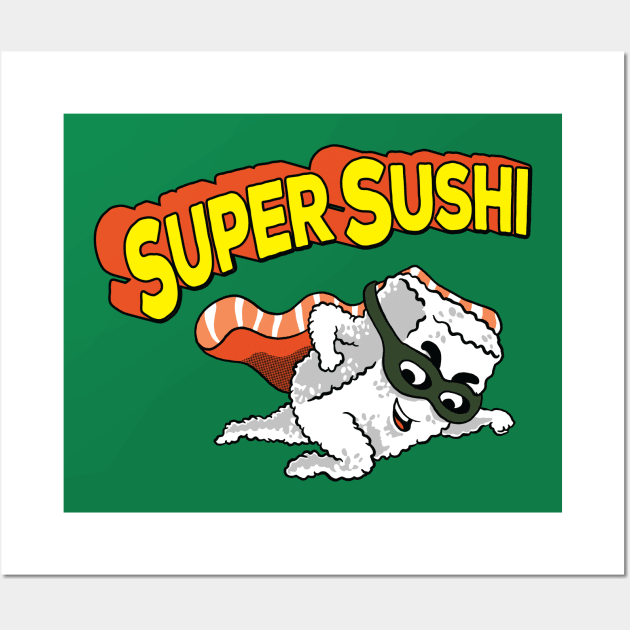 super sushi Wall Art by art of gaci